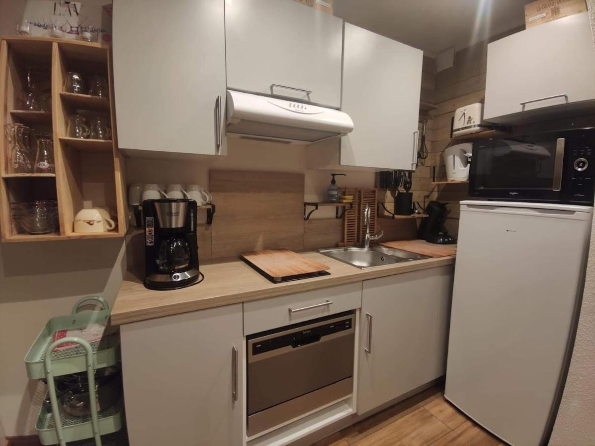 Studio Loubat Pyrenee, Menage Inclus Arette Exterior foto
