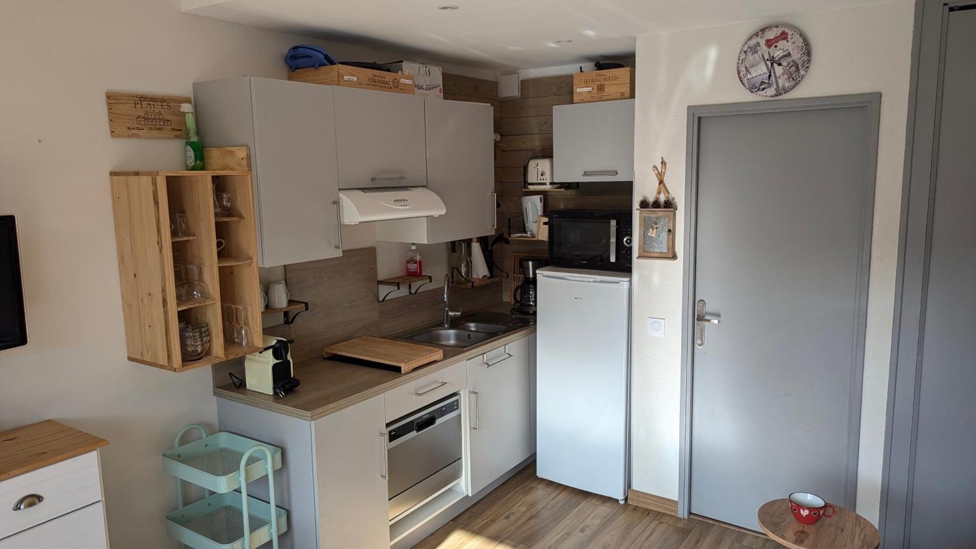 Studio Loubat Pyrenee, Menage Inclus Arette Exterior foto